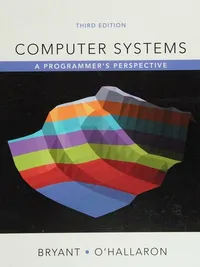 Cover of Computer Systems: A Programmer's Perspective