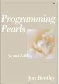 Cover of Programming Pearls