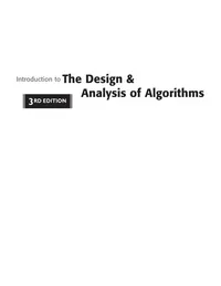 Cover of The Design and Analysis of Algorithms