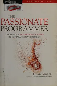 Cover of The Passionate Programmer
